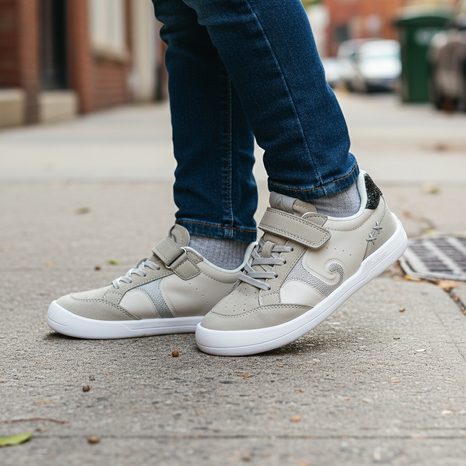 DETSKÉ BAREFOOT VYCHÁDZKOVÉ TOPÁNKY CALPE JUNIOR BEIGE JOMA BFCALJS2625V