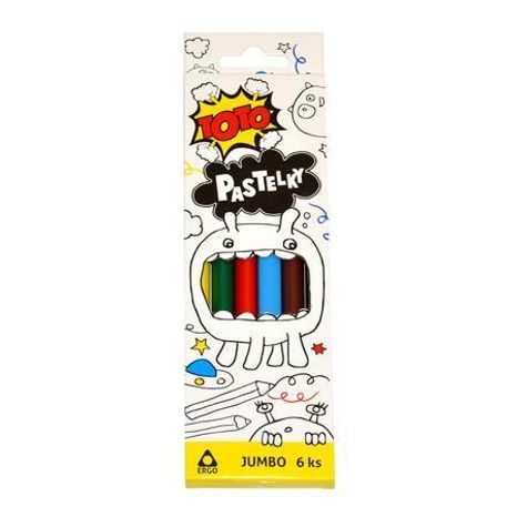 Crayons Jumbo Ergo 6 db, TOTO, W811043