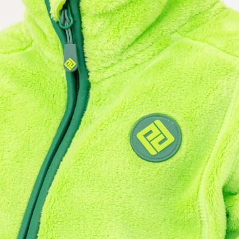 VESTĂ DE BLANĂ PENTRU COPII CU GULER ÎNALT, PIDILIDI, PD1140-19, VERDE