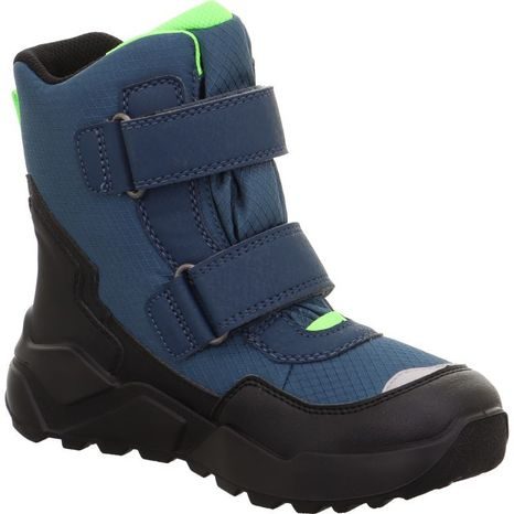 DĚTSKÉ ZIMNÍ BOTY SUPERFIT ROCKET GTX  BLUE/LIGHT GREEN 1-000402-8030