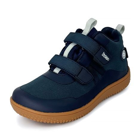 DĚTSKÉ CELOROČNÍ BAREFOOTOVÉ BOTY S MEMBRÁNOU BUGGA OSCAR BLUE B00191-04