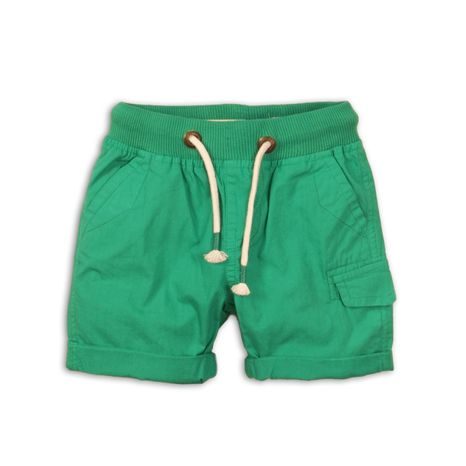 Pantaloni scurți din bumbac pentru băieți, Minoti, 1PSHORT 5, verde