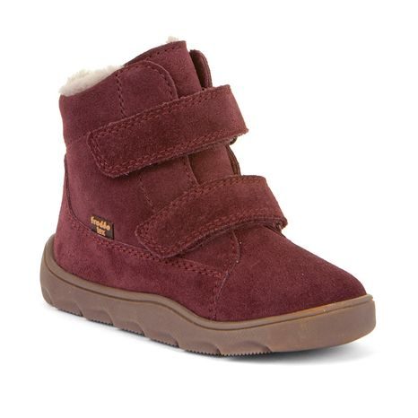 LÁNY TÉLI BAREFOOT CIPŐ ZERU TEX FURRY BORDEAUX FRODDO G2110151-4