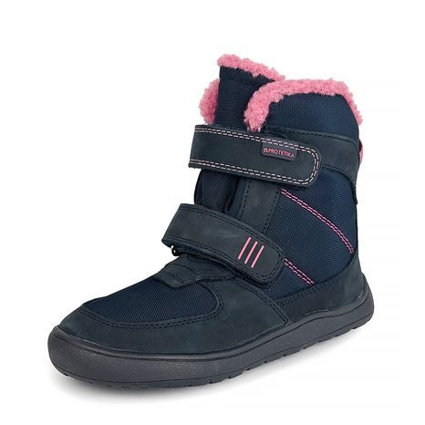 BOCANCI DE IARNĂ BAREFOOT PENTRU FETE PRO-TEX PROTETIKA LORA NAVY