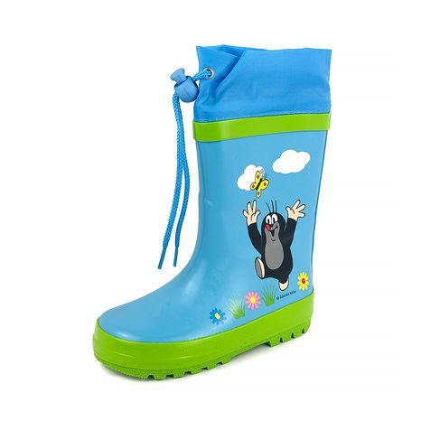 HOLÍNKY DĚTSKÉ S KRTKEM, PIDILIDI, PL0016-04, MODRÁ