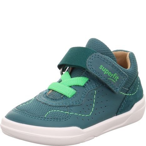 DETSKÉ BAREFOOT TENISKY SUPERFREE GREEN SUPERFIT 1-000529-7000