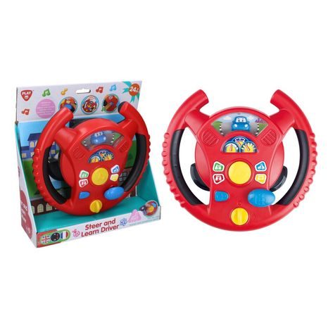 INTERAKTIVNÍ VOLANT SIMULUJÍCÍ ŘÍZENÍ AUTA PRO DĚTI