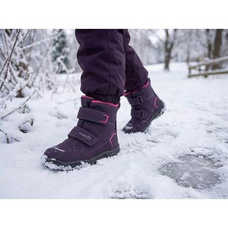 CIZME DE IARNĂ PENTRU FETE HUSKY PURPLE/PINK SUPERFIT 1-006081-8500