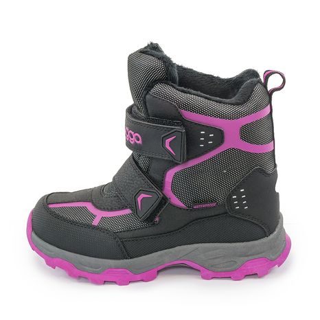 DÍVČÍ ZIMNÍ BOTY WALE, BUGGA, B00169-03, RŮŽOVÁ