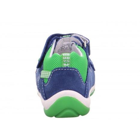 CHLAPECKÉ SANDÁLY FREDDY, SUPERFIT, 1-600140-8010, ZELENÁ