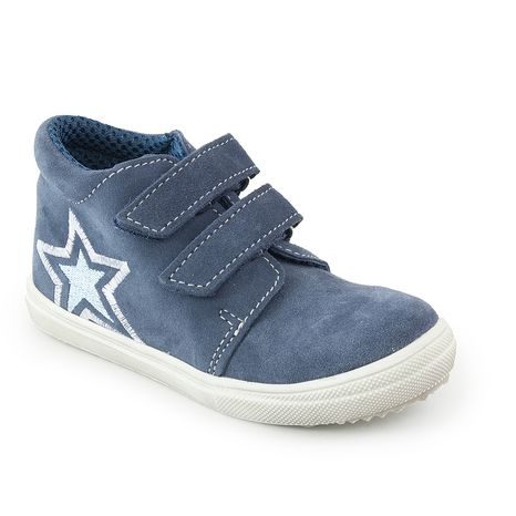 CHLAPECKÁ CELOROČNÍ  OBUV J022/S/V/HVĚZDA MODRÁ, JONAP, MODRÁ