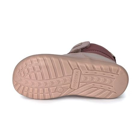 DÍVČÍ ZIMNÍ BAREFOOT BOTY PRO-TEX PROTETIKA - NUT PINK