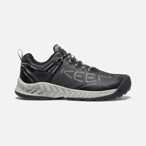 Pantofi de trekking NXIS EVO WP M magnet/vapor, Keen, 1026109, negru