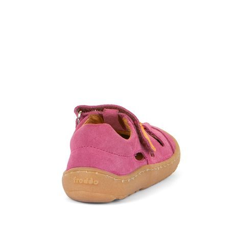 DÍVČÍ BAREFOOT SANDÁLY ELASTIC FUXIA FRODDO G3150262-12 FUXIA