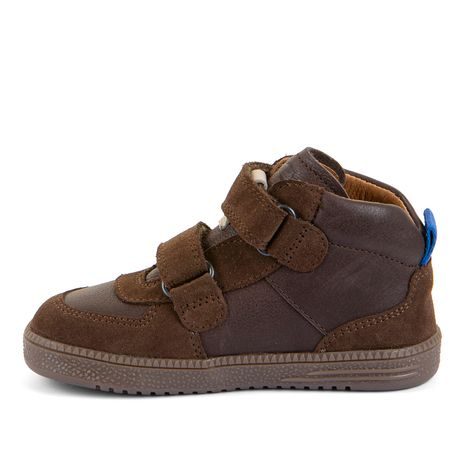 CHLAPČENSKÉ CELOROČNÉ KOŽENÉ ČLENKOVÉ BAREFOOT TOPÁNKY LOOP HIGH-TOPS BROWN FRODDO G2110157-1