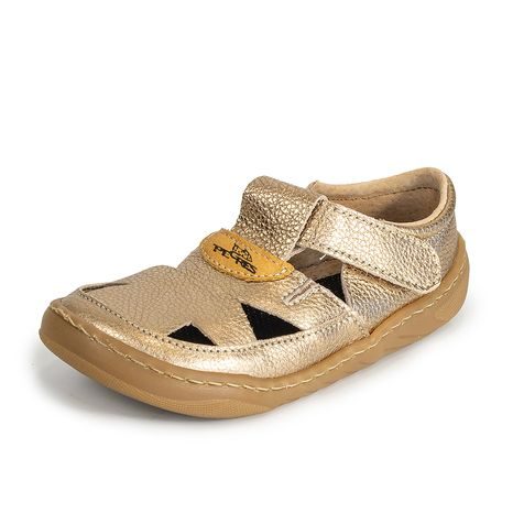 BAREFOOT DĚTSKÉ SANDÁLKY PEGRES, SBF51 MĚDĚNÁ
