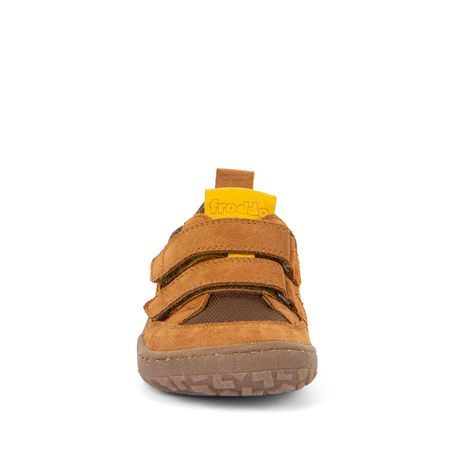DĚTSKÉ BAREFOOT TENISKY BASE COGNAC FRODDO G3130259-1- HNĚDÁ
