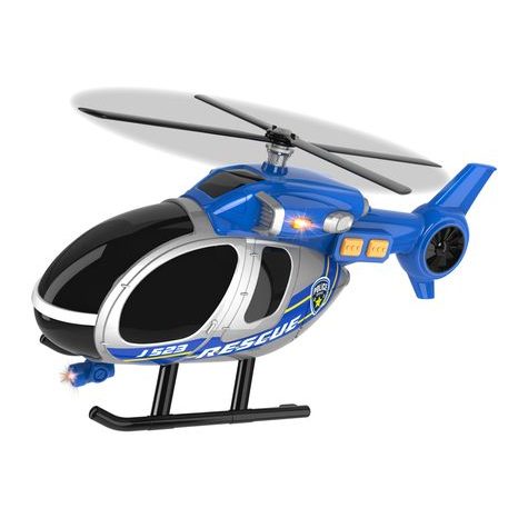 Vrtuľník policajné s efektmi 30 cm, Teamsterz, W008179