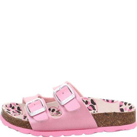 PAPUCI DE PLUTĂ PENTRU FETE SUPERFIT FOOTBAD PINK/MULTICOLORED 1-800111-5550