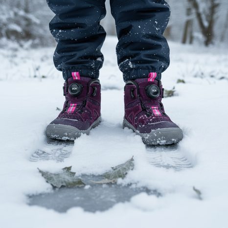 DÍVČÍ ZIMNÍ BOTY MARS GTX, ZAPÍNÁNÍ BOA, SUPERFIT, 1-009085-8500, FIALOVÁ