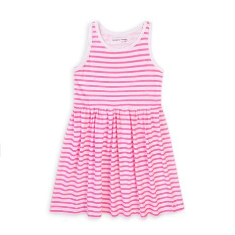 ŠATY DÍVČÍ BAVLNĚNÉ, MINOTI, 6KDRESS 14, RŮŽOVÁ