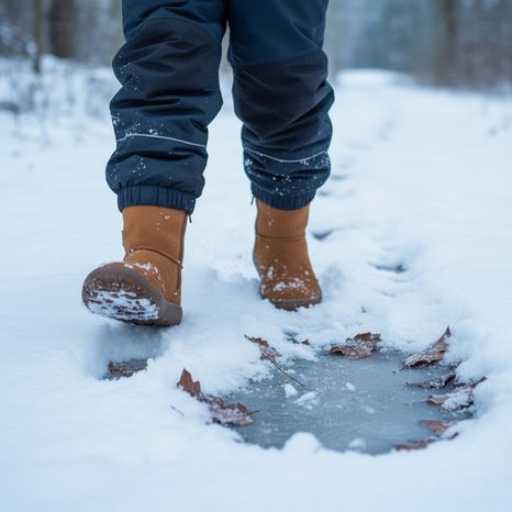 DĚTSKÉ ZIMNÍ BAREFOOT BOTY TEX SUEDE  COGNAC, FRODDO, G3160238-2, HNĚDÁ