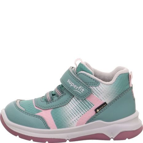 DÍVČÍ CELOROČNÍ TENISKY SUPERFIT COOPER GTX  GREEN/ROSE 1-006413-7010