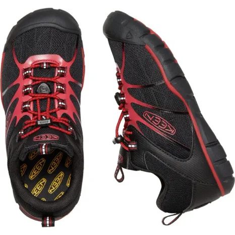 DĚTSKÉ CELOROČNÍ BOTY  CHANDLER 2 CNX BLACK/RED CARPET, KEEN, 1026493