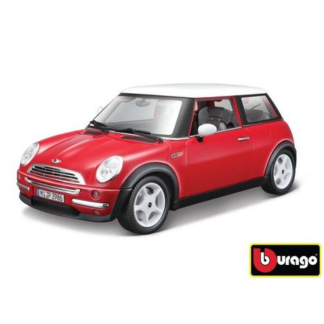 Bburago 1:18 Mini Cooper (2001) piros, Bburago, W007256