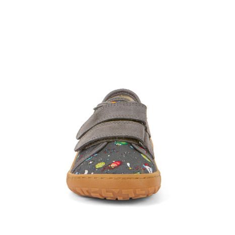 CHLAPECKÉ BAREFOOT TENISKY CANVAS  GRAY+ FRODDO G1700422-7