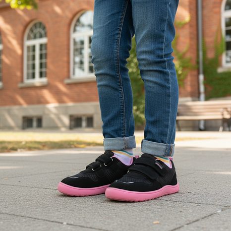 PROTETIKA LÁNY BAREFOOT TORNACIPŐ ALEX BLACK FEKETE