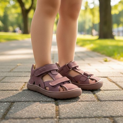 DIEVČENSKÉ BAREFOOT SANDÁLE PROTETIKA HANA OLD PINK