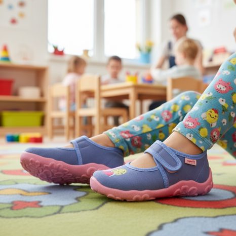 DIEVČENSKÉ PAPUČE BONNY, SUPERFIT , 1-800282-8400, SVETLOMODRÉ