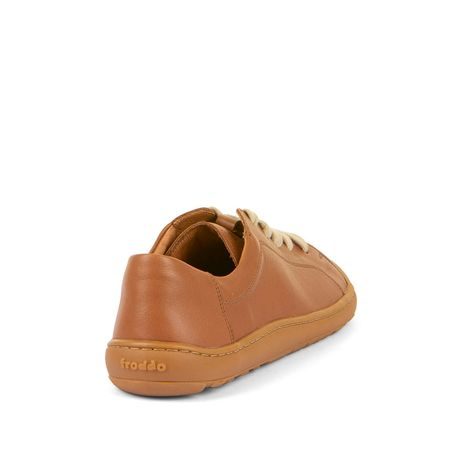 DETSKÉ CELOROČNÉ BAREFOOT TENISKY LACES COGNAC FRODDO G3130272-2
