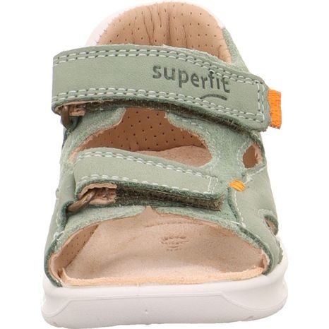 CHLAPECKÉ SANDÁLY LAGOON  LIGHT GREEN/ORANGE SUPERFIT 1-000510-7500 ZELENÁ