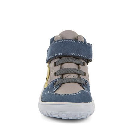 DETSKÉ CELOROČNÉ ČLENKOVÉ BAREFOOT TOPÁNKY TEX GO GREY/BLUE FRODDO G3110265