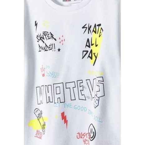 TRICOU CU MÂNECĂ SCURTĂ PENTRU BĂIEȚI, MINOTI, 13TEE 17, BOY