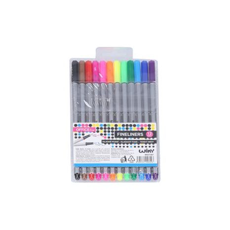 LINER FINELINER 0,4 MM 12 BUC, OFFICELINE, W057387
