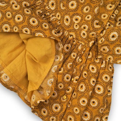 ROCHIȚĂ DIN VÂSCOZĂ PENTRU FETIȚE, MINOTI, OWL 6, GALBEN