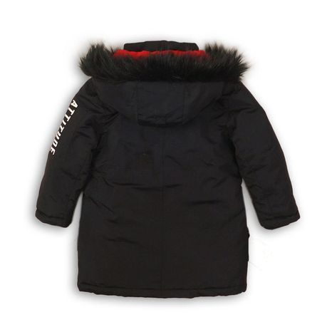 KABÁT CHLAPECKÝ ZIMNÍ PARKA, MINOTI, CITY 1, ČERNÁ
