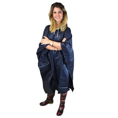 poncho pentru adulți, Pidilidi, PL0064-04, albastru