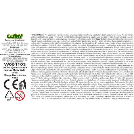 OKTO MANGA MOTIV ŽIVLŮ "VODA" 30X40 CM, OKTO, W051103