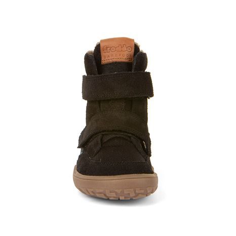 DĚTSKÉ ZIMNÍ BAREFOOT BOTY TEX WINTER BLACK, FRODDO, G3160233-4, ČERNÁ