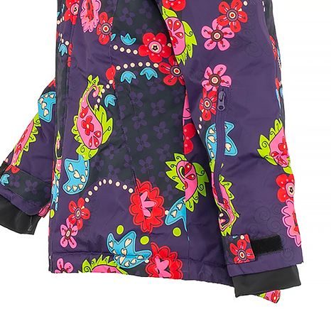 DÍVČÍ BUNDA LYŽAŘSKÁ ZIMNÍ KINDU PIDILIDI, PD1148-06, FIALOVÁ