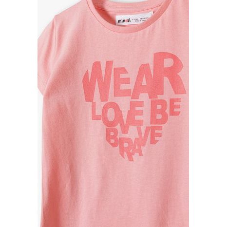 TRICOU CU MÂNECĂ SCURTĂ PENTRU FETE, MINOTI, 14TEE 37, FETIȚĂ