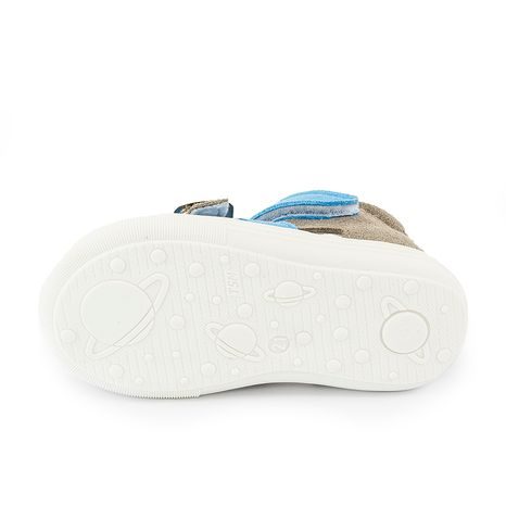 DĚTSKÉ SANDÁLY J009/S ŠEDÁ/MODRÁ, JONAP, ŠEDÁ