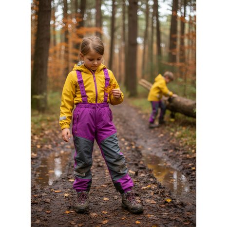 KALHOTY SPORTOVNÍ OUTDOOR, PIDILIDI, PD956, FIALOVÁ