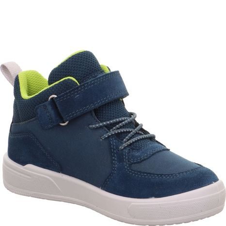 DĚTSKÉ KOTNÍKOVÉ TENISKY SUPERFIT MAVERICK BLUE/LIGHT GREEN 1-100104-8000