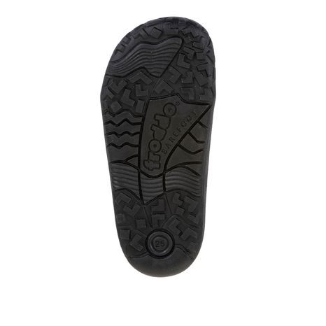 GYEREK VÁSZON BAREFOOT TORNACIPŐ CANVAS BLACK FRODDO G1700440-23