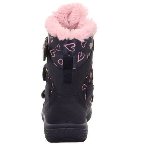 DÍVČÍ ZIMNÍ BOTY CRYSTAL BLUE/PINK GORE-TEX, SUPERFIT,1-009090-8020